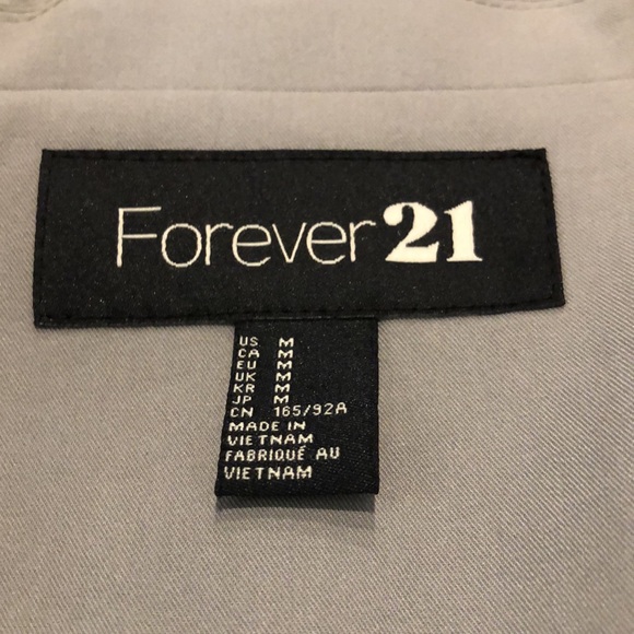 BOGO Forever 21 Grey Blazer - Picture 2 of 7